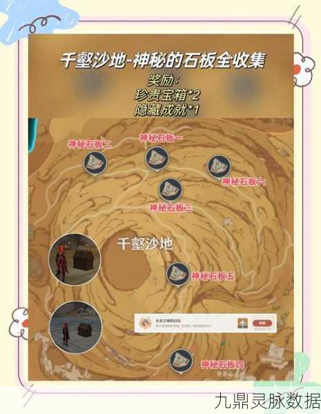 原神千壑沙地第 23 个风化碑石精准定位指南