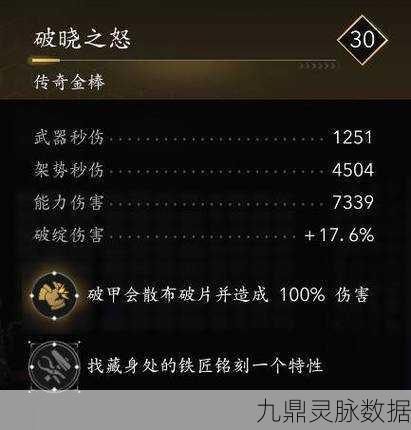 刺客信条起源传奇武器满级数据图鉴全揭秘