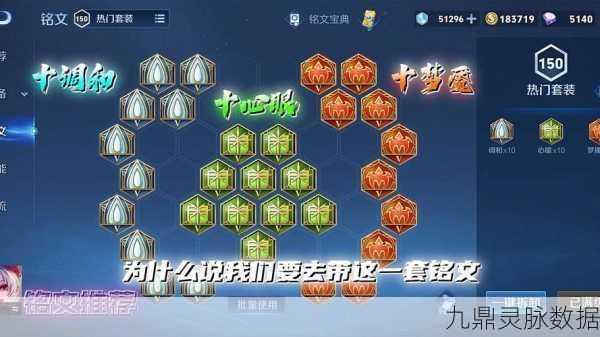 王者荣耀，揭秘百川铭文搭配秘籍，助你驰骋峡谷