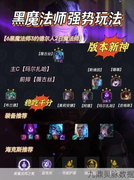 霓虹之夜璀璨之战,六黑魔狐狸阵容深度剖析