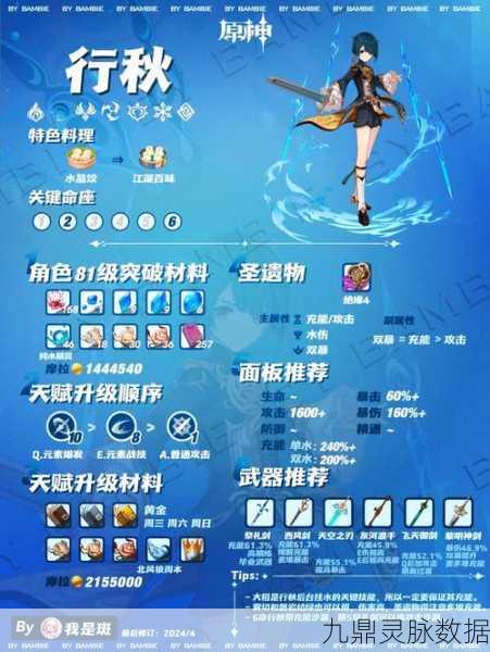 原神行秋武器选择全攻略,解锁最佳搭配与战斗策略