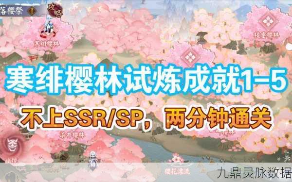 阴阳师寒绯樱林成就阵容搭配全攻略,最佳组合与实战深度剖析