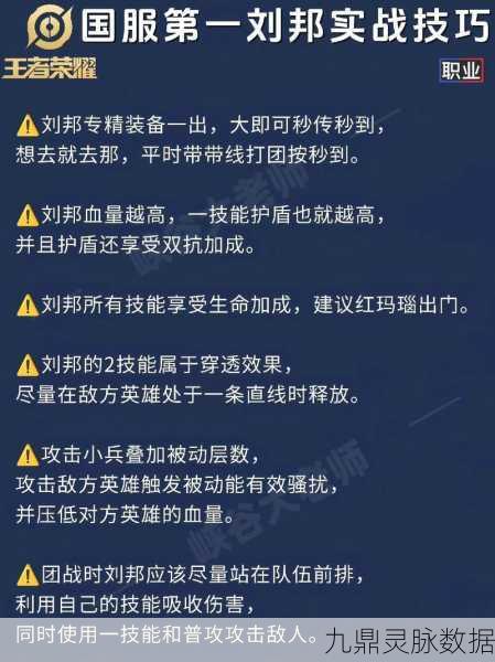 王者荣耀深度剖析,刘邦技能全解析,踏上传奇王者征途
