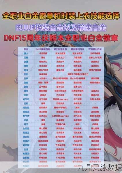 DNF旅人白金徽章深度剖析，战力飙升的秘籍