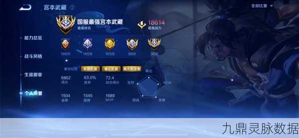 王者荣耀顶尖攻略，揭秘国服榜一宫本武藏的制胜之道