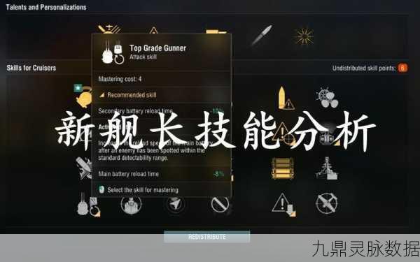 战舰世界传奇舰长山本，揭秘天赋技能与剑八刀法伤害之谜