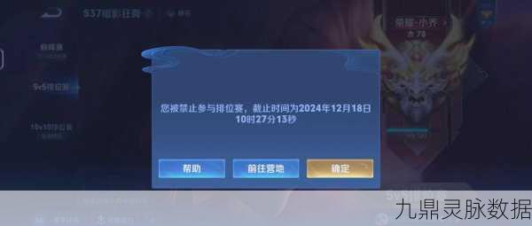 王者荣耀账号突遭封禁,玩家如何应对?