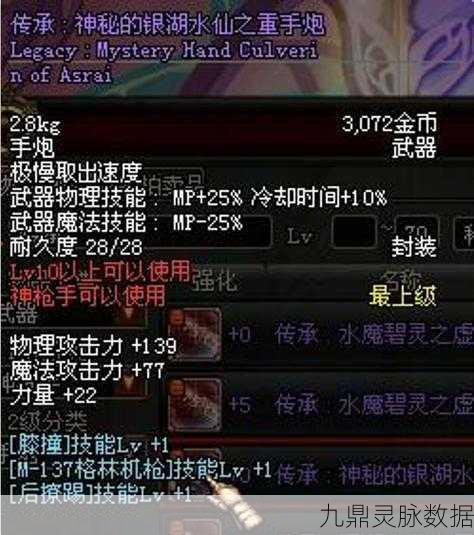 DNF游戏中手炮精选指南,玩家必备神器解析!