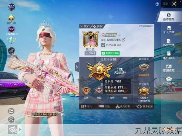 和平精英战神脸，荣耀与实力的象征