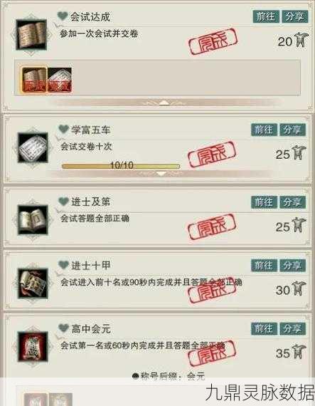 热血江湖手游科举全攻略，如何成为科举状元