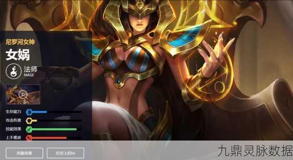 王者荣耀女娲皮肤盛宴，朔望之晖与尼罗河女神的璀璨对决