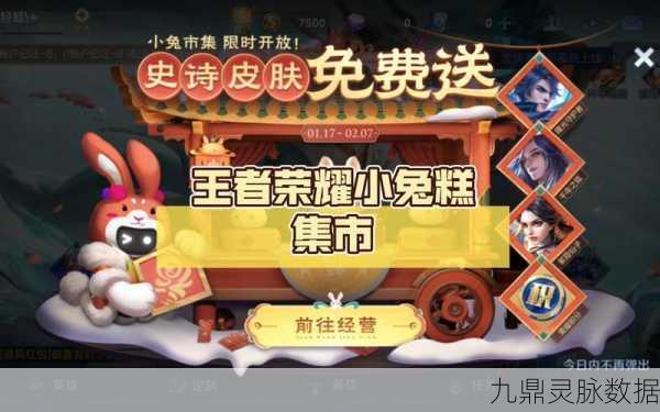 王者荣耀小兔集市道具获取全攻略