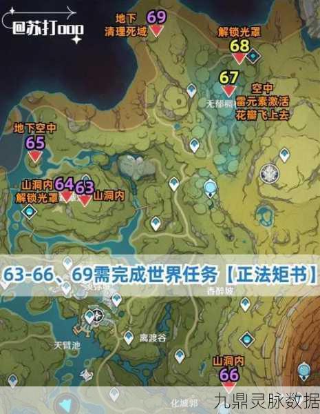 原神探索指南,91到100号草神瞳全揭秘