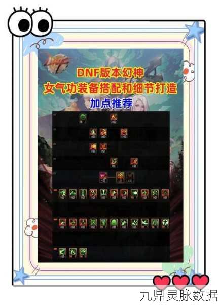 DNF女气功115级加点秘籍,解锁战斗力爆表新境界