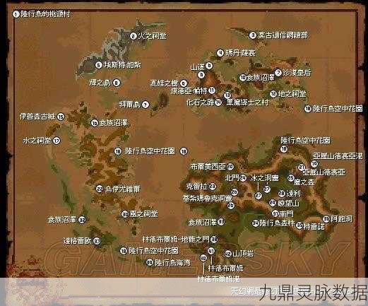 最终幻想9探索之旅,揭秘陆行鸟藏宝图的获取奥秘