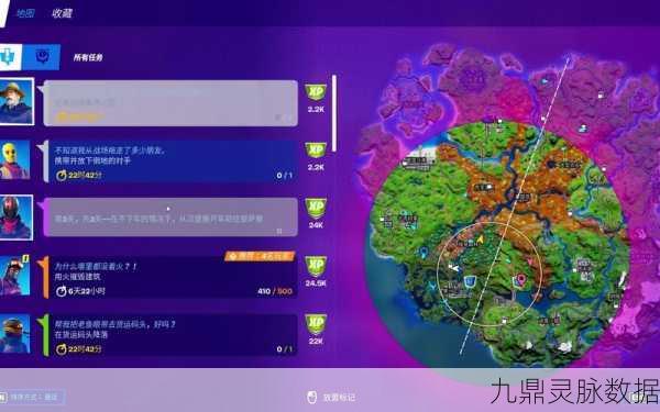 堡垒之夜第二章六赛季,NPC分布与任务全揭秘