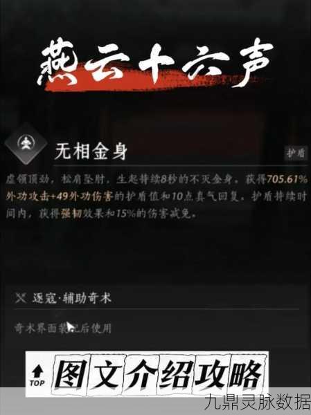 燕云十六声老金分成的终极攻略指南