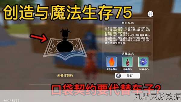 深度解析,创造与魔法口袋契约的玩法秘籍