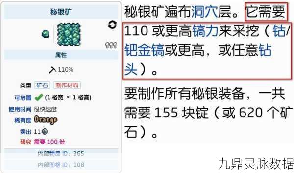 泰拉瑞亚,破解秘银矿难寻之谜