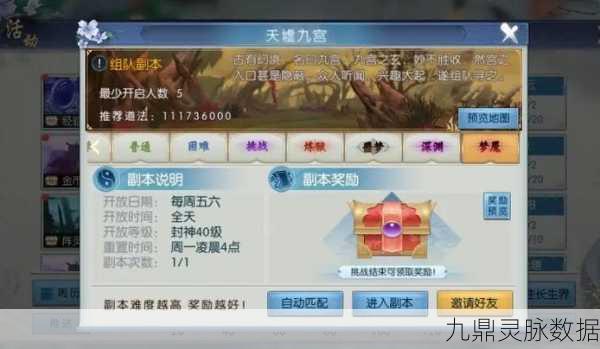 诛仙天虚九宫,解锁仙界巅峰副本的奇幻之旅