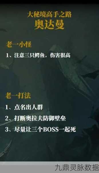 魔兽新手必看，解锁大秘境的详细攻略