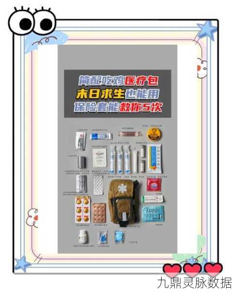 绝地求生，揭秘医疗包背后的生存哲学与策略