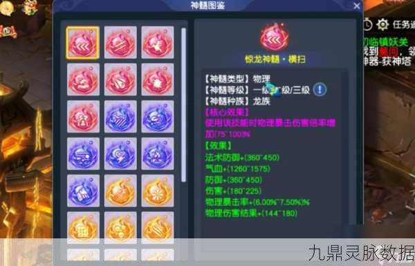 2025年梦幻西游手游法宝选择全攻略,四象属性法宝巅峰对决