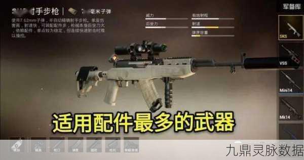 SKS步枪配件大揭秘，顶配SKS助你制霸和平精英战场