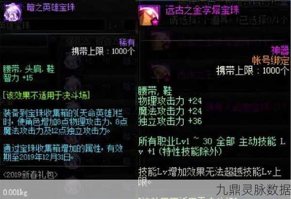 DNF鞋子宝珠全解析，打造你的专属战靴