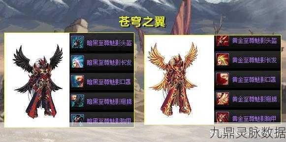 DNF翅膀深度探索，属性与外观的双重盛宴
