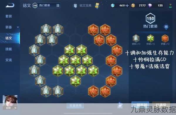 王者荣耀辅助英雄铭文搭配全攻略