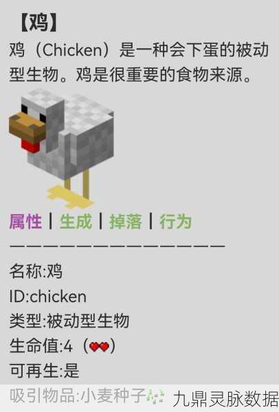我的世界,生鸡肉的效用及获取方法全揭秘