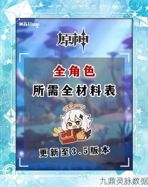 原神精力灵药配方关键材料获取全攻略
