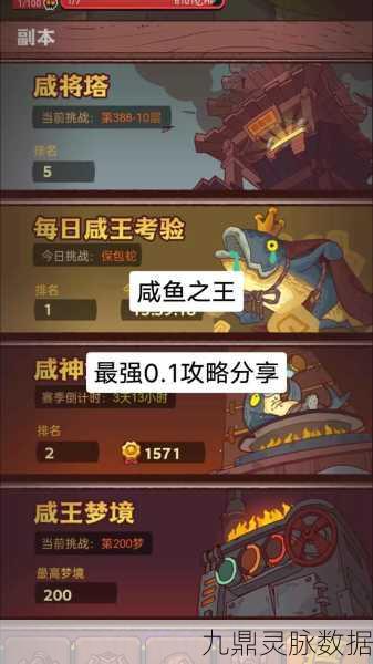 咸鱼之王52-10层通关秘籍,策略与技巧并重