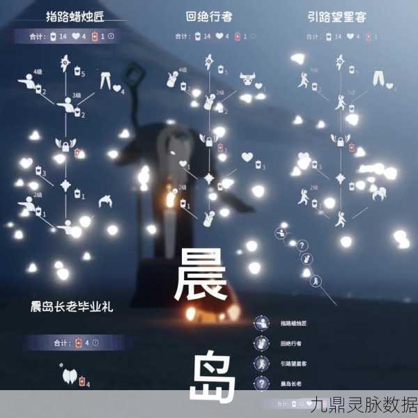 光遇全图先祖大揭秘，数量与位置全攻略