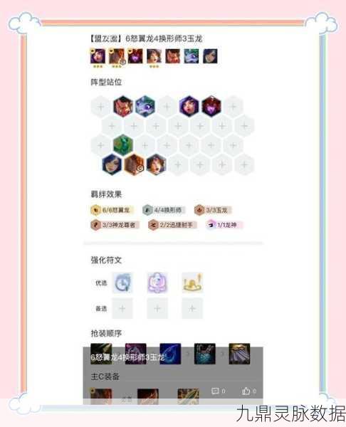 云顶之弈策略盛宴,6恶魔3法3换形师阵容,解锁登顶秘籍