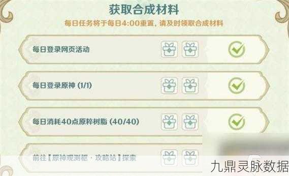 原神玩家必看,解锁大量原粹树脂的秘籍