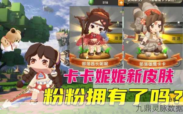 迷你世界新角色揭秘,如何获取新卡卡和新妮妮