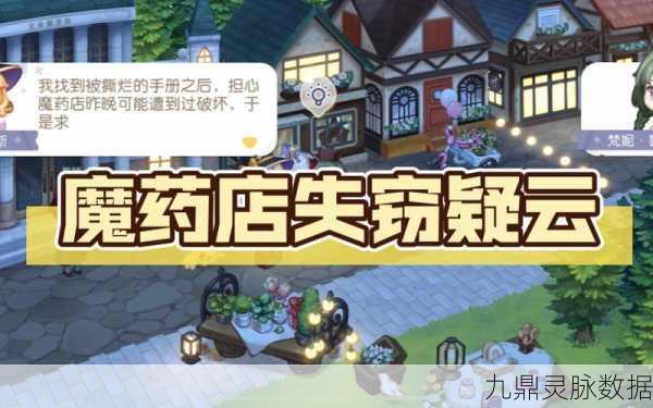 奥比岛探秘奇遇，魔药店失窃疑云，解锁手册残页全攻略