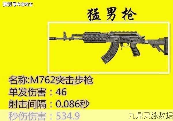 和平精英M762，后坐力背后的火爆魅力