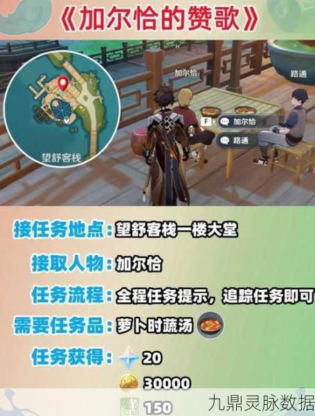 原神世界任务全解析，探索与攻略的奇妙之旅