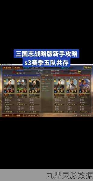 三国志战棋版深度解析,御敌屏障战法全攻略