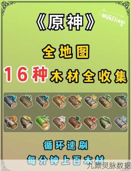 原神御伽木采集全攻略,解锁稻妻木材的奥秘