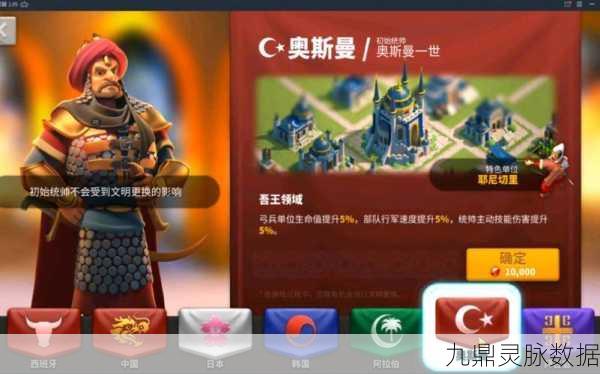 万国觉醒,守城武将选择全攻略