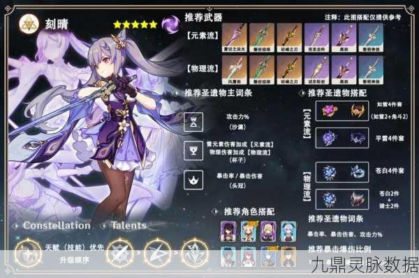刻晴主C闪耀原神战场,解锁最强阵容搭配秘籍