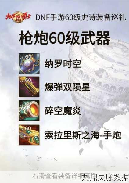 DNF手游男大枪55级防具选择深度剖析