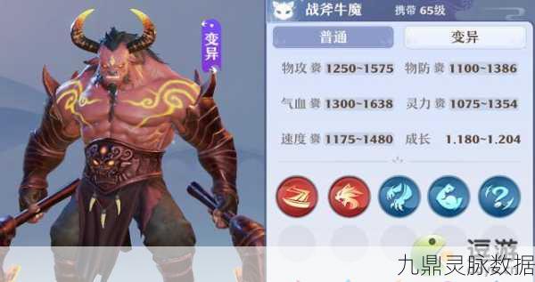 梦幻新诛仙深度探索，战斧牛魔强度解析与培养策略指南