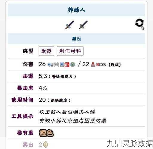 泰拉瑞亚蜜蜂套装合成全攻略,打造你的召唤师神器