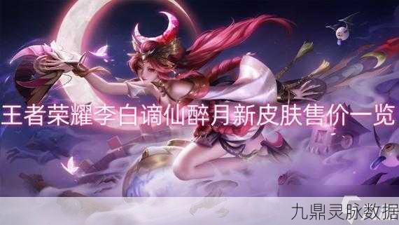 王者荣耀,李白谪仙醉月新皮肤,飘逸灵动炫酷登场时间揭秘