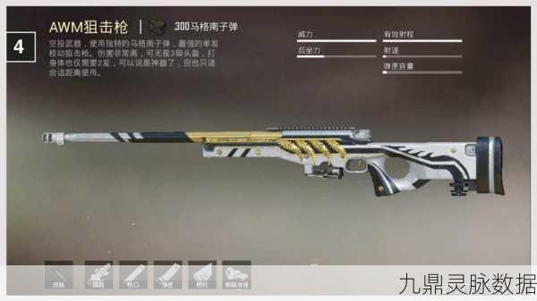 和平精英枪械大揭秘,哪些枪械相对较弱?